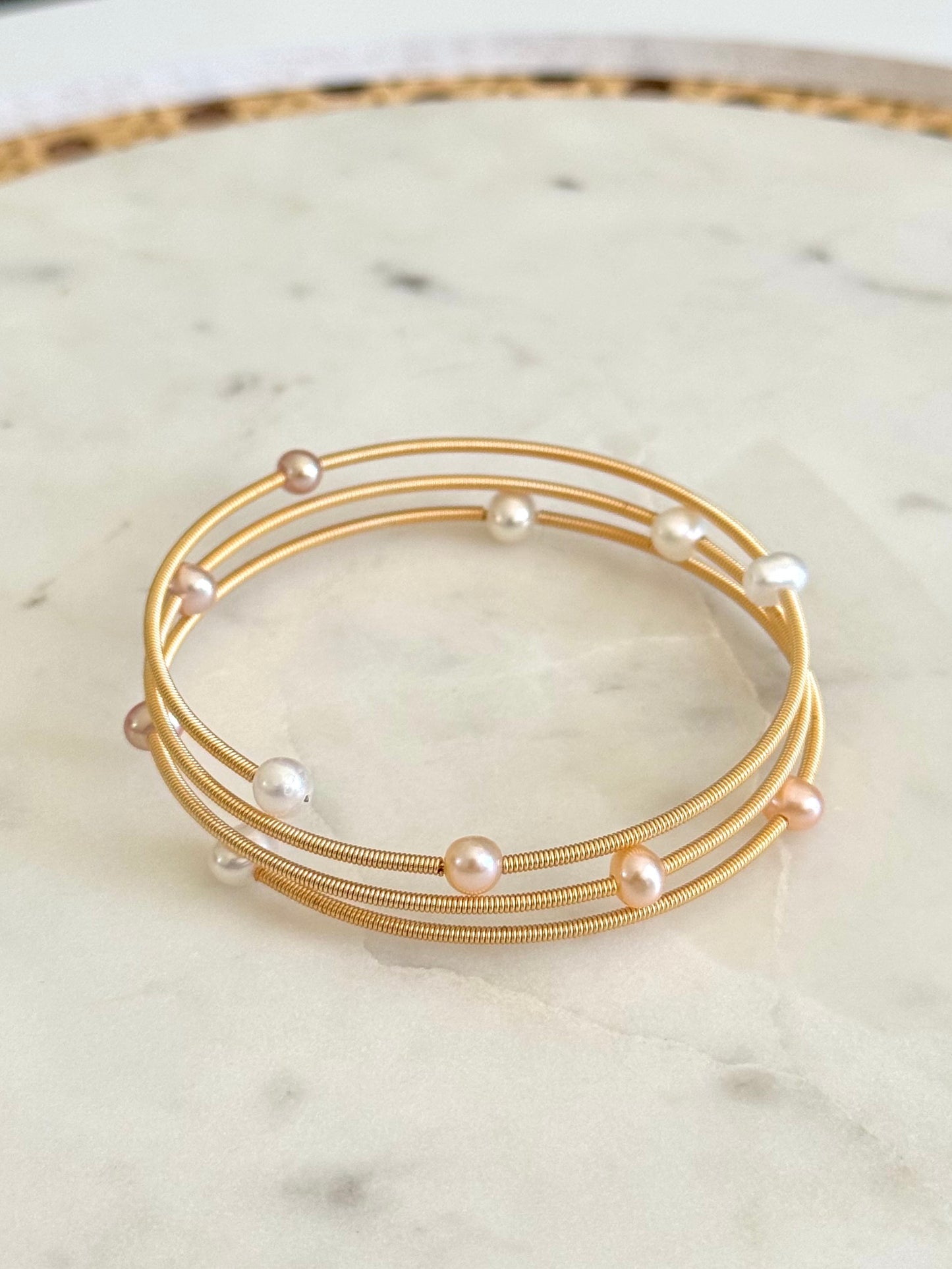 Orbiting Cuff Bracelet