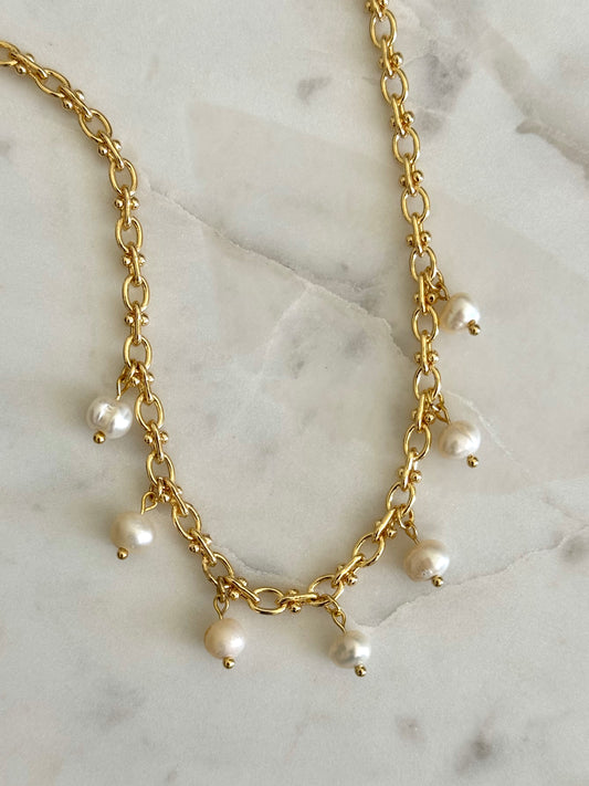 Pearl Party Necklace