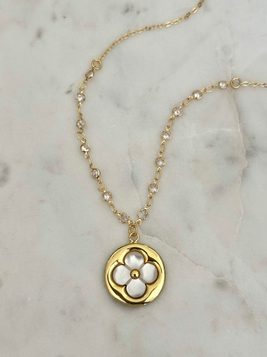 Disco Flora Necklace