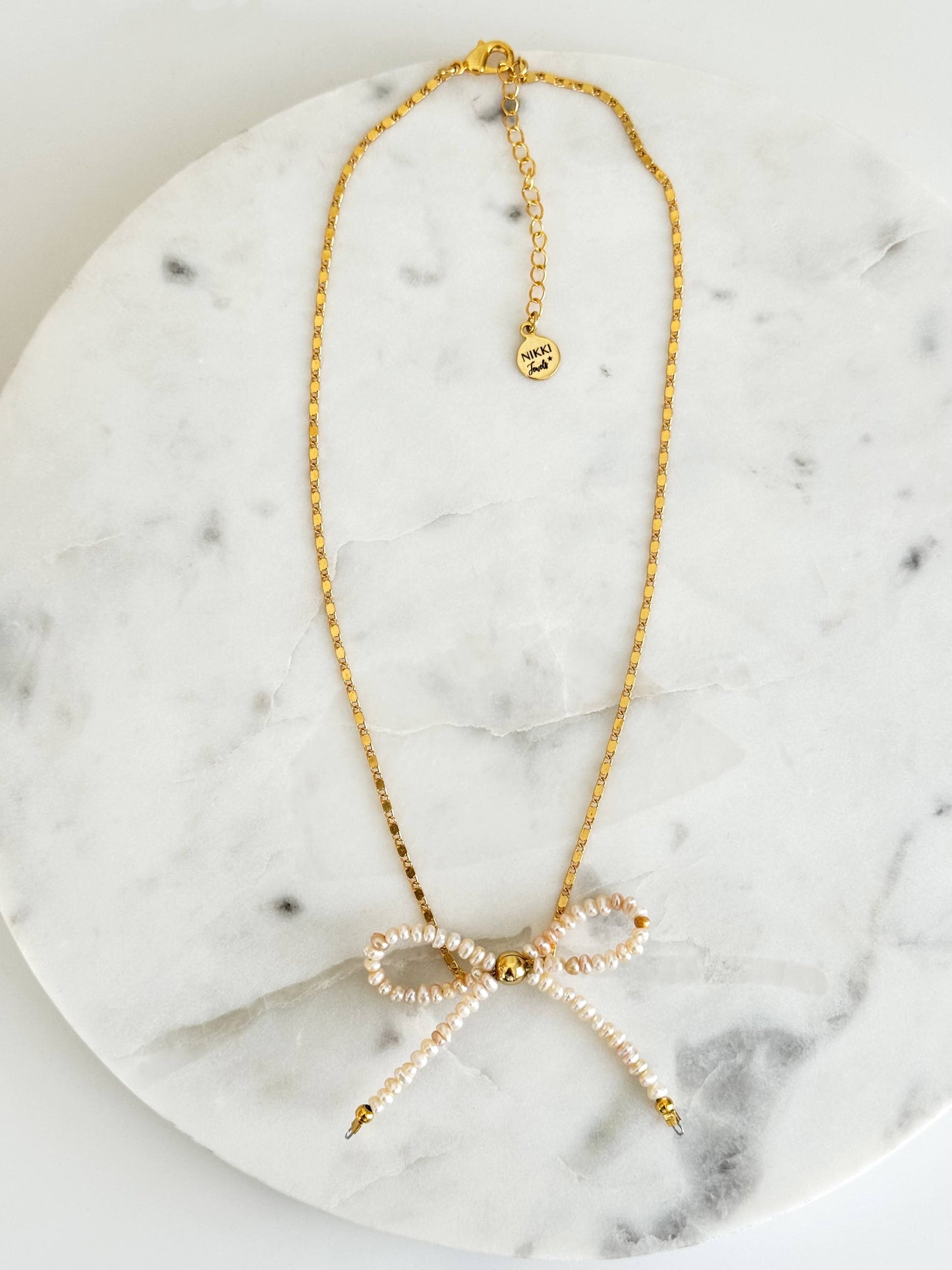 Lovers Bow Necklace