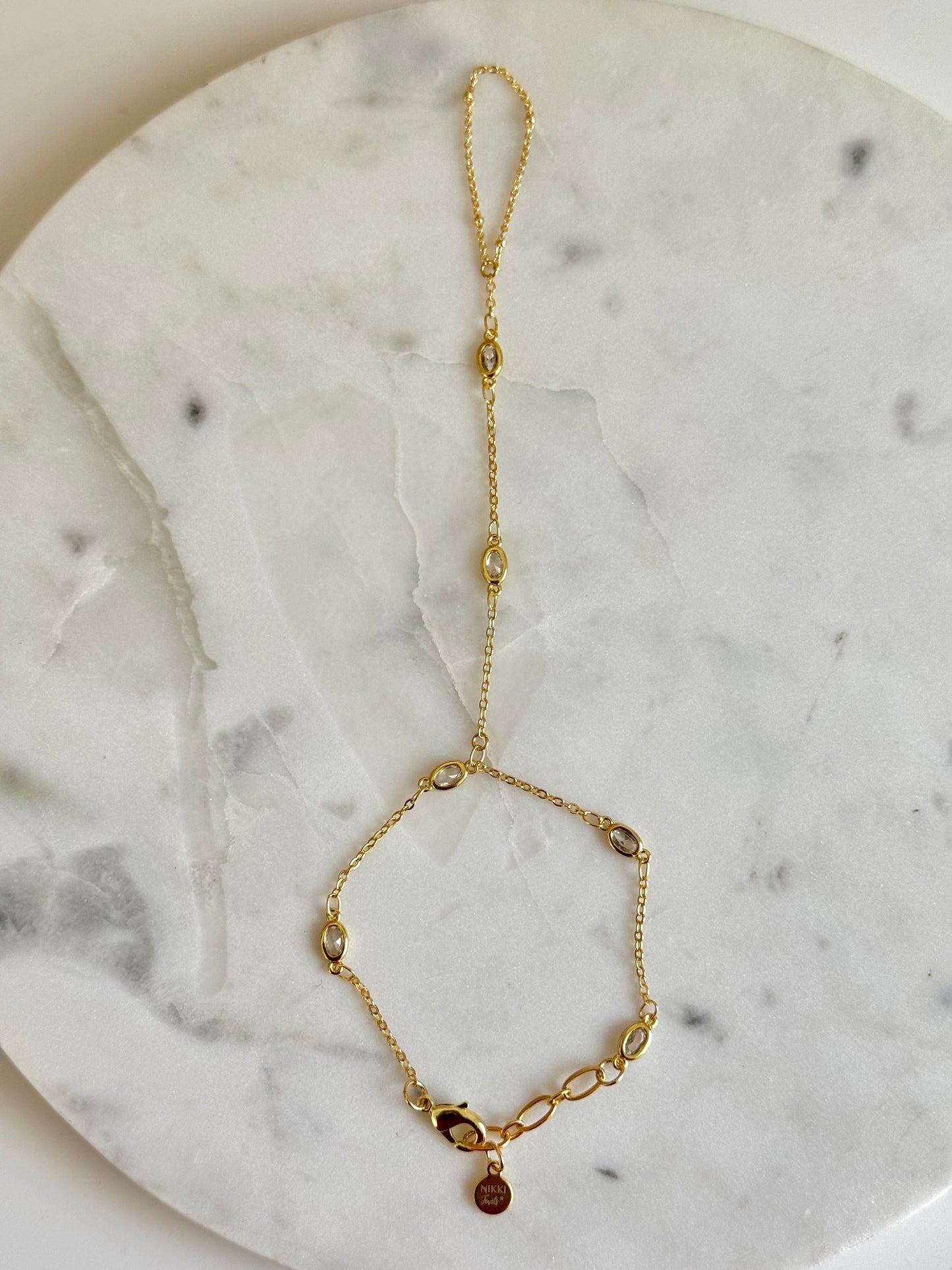Crystal Hand Chain