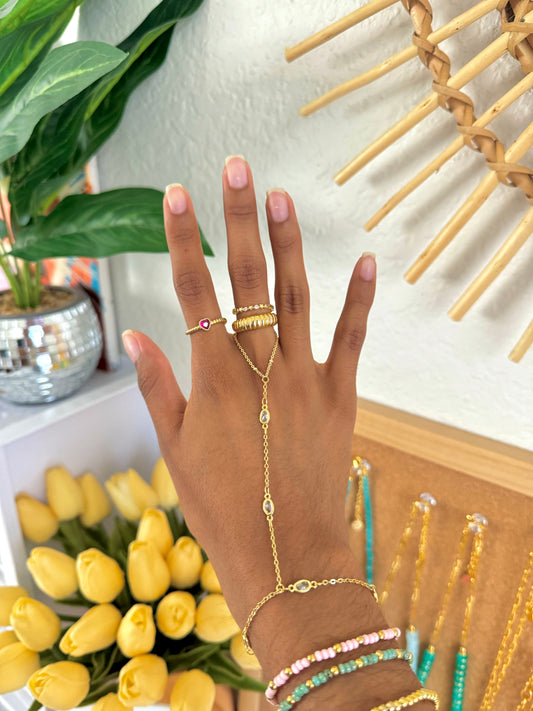 Crystal Hand Chain