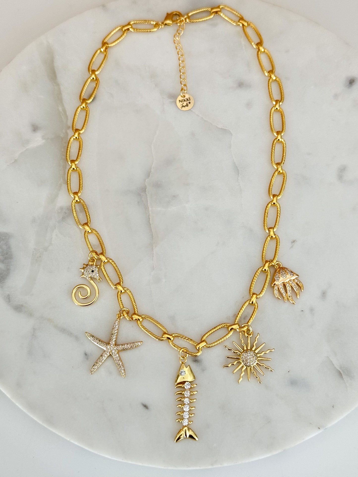 Sea Life Charm Necklace