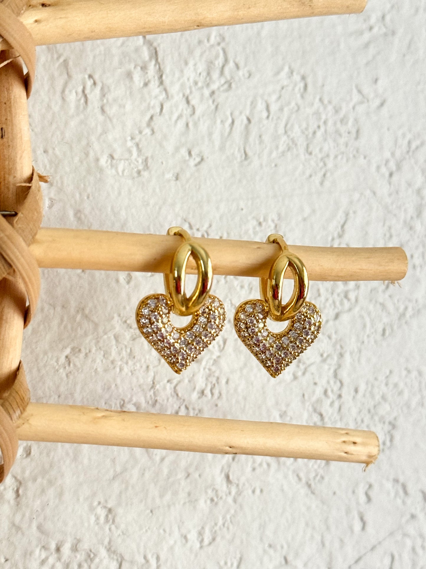 Sparkling Love Earrings