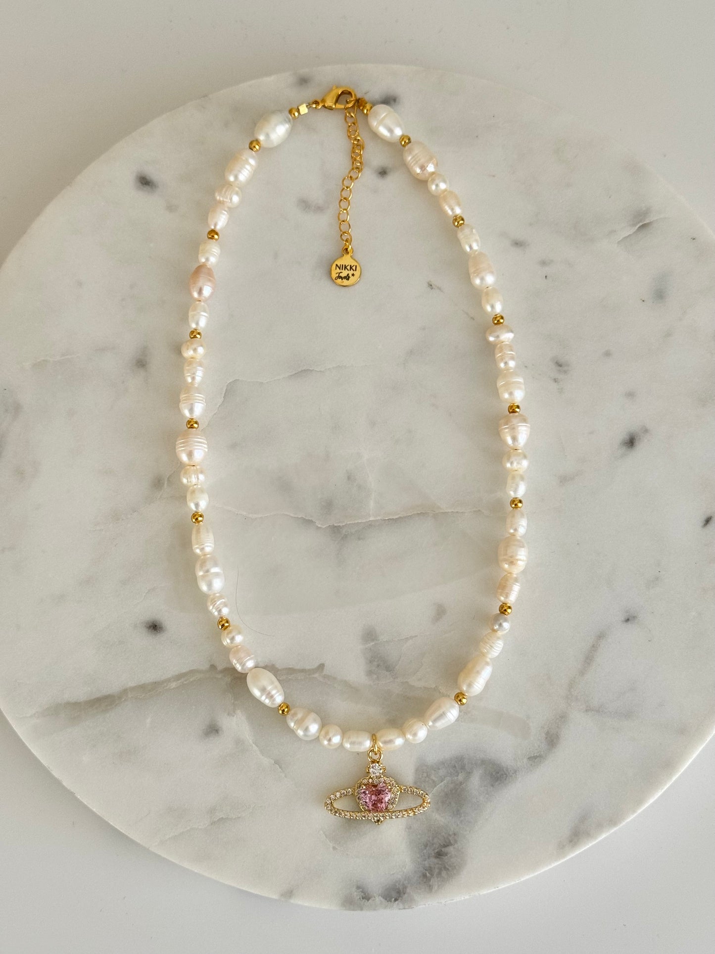 Orbiting Love Necklace