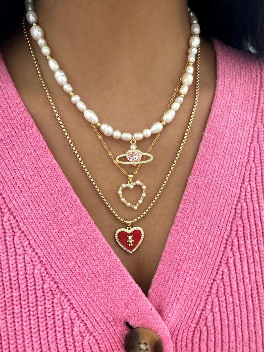 Orbiting Love Necklace