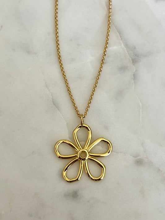 Electric Petals Necklace