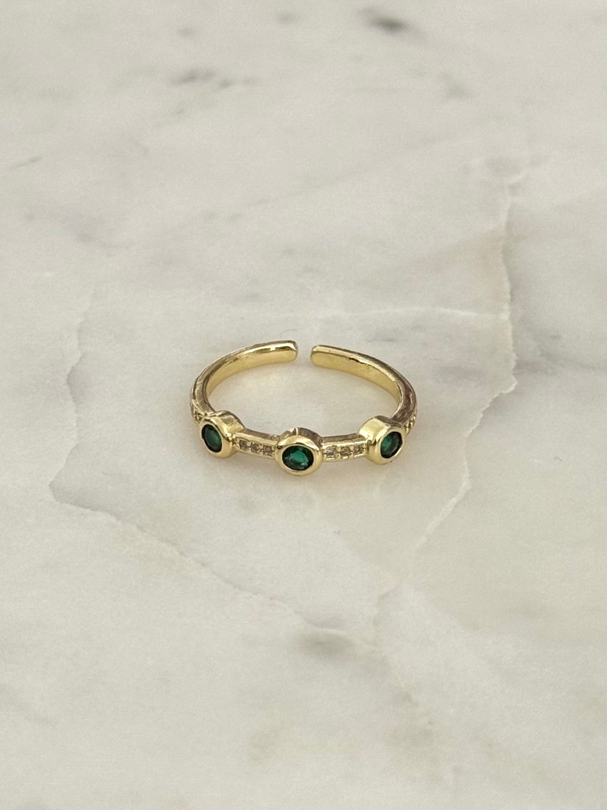 Emerald Stone Ring