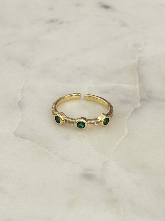 Emerald Stone Ring