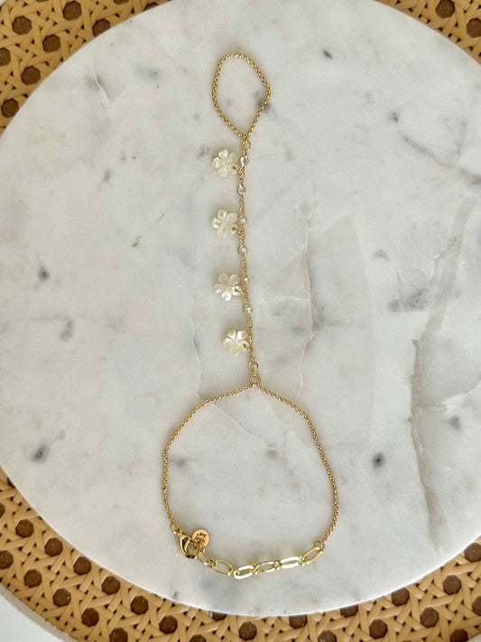 Petal Drops Hand Chain