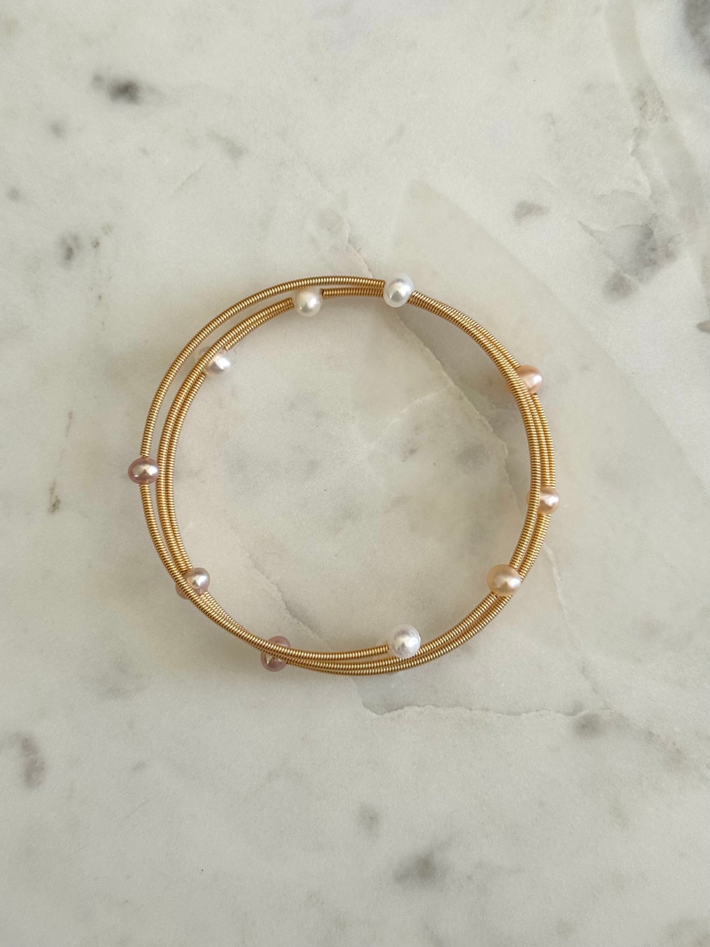 Orbiting Cuff Bracelet