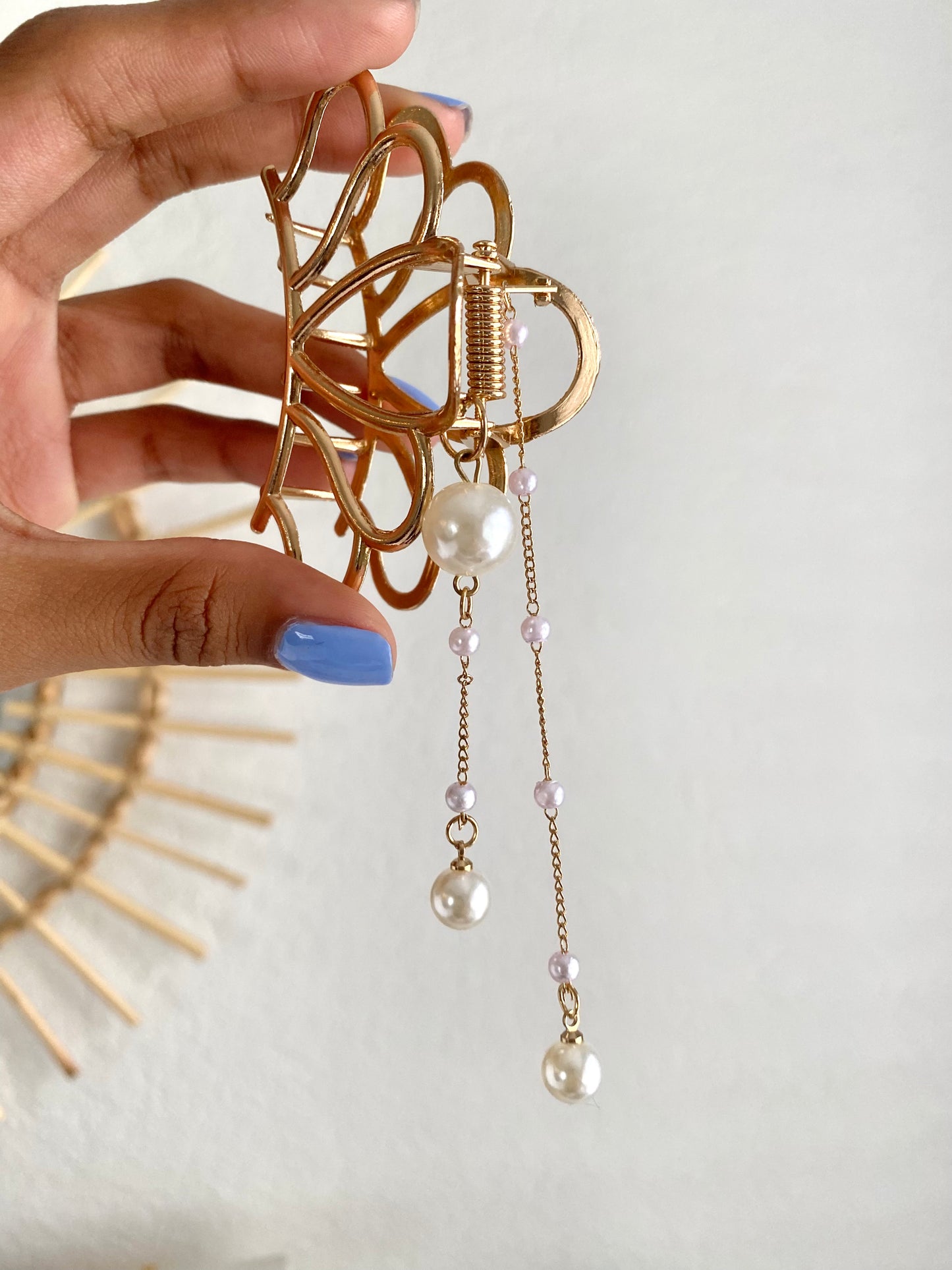 Pearl Drop Hair Clip