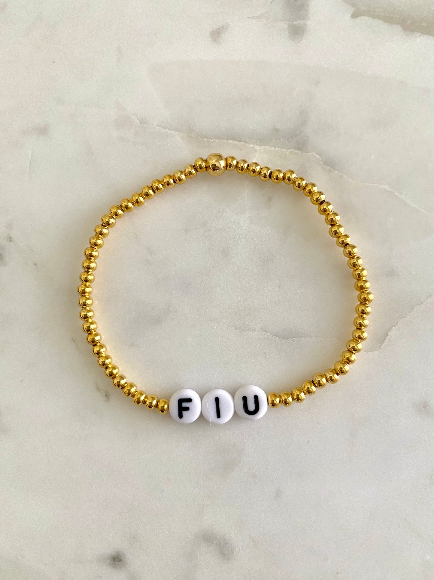 FIU Gold Bracelet