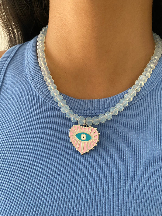 Heart Of Silver Necklace