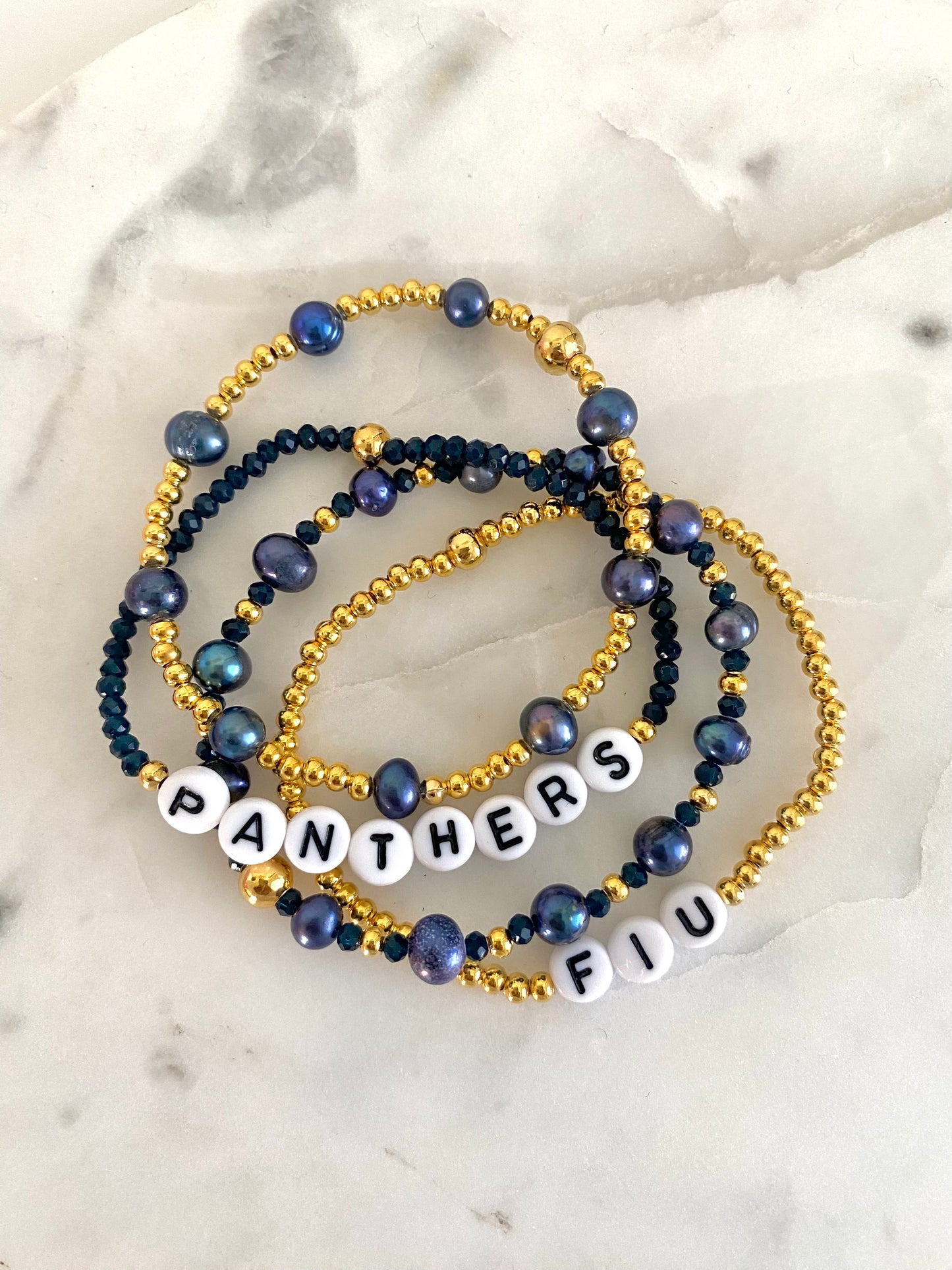 Panther Bracelet Stack