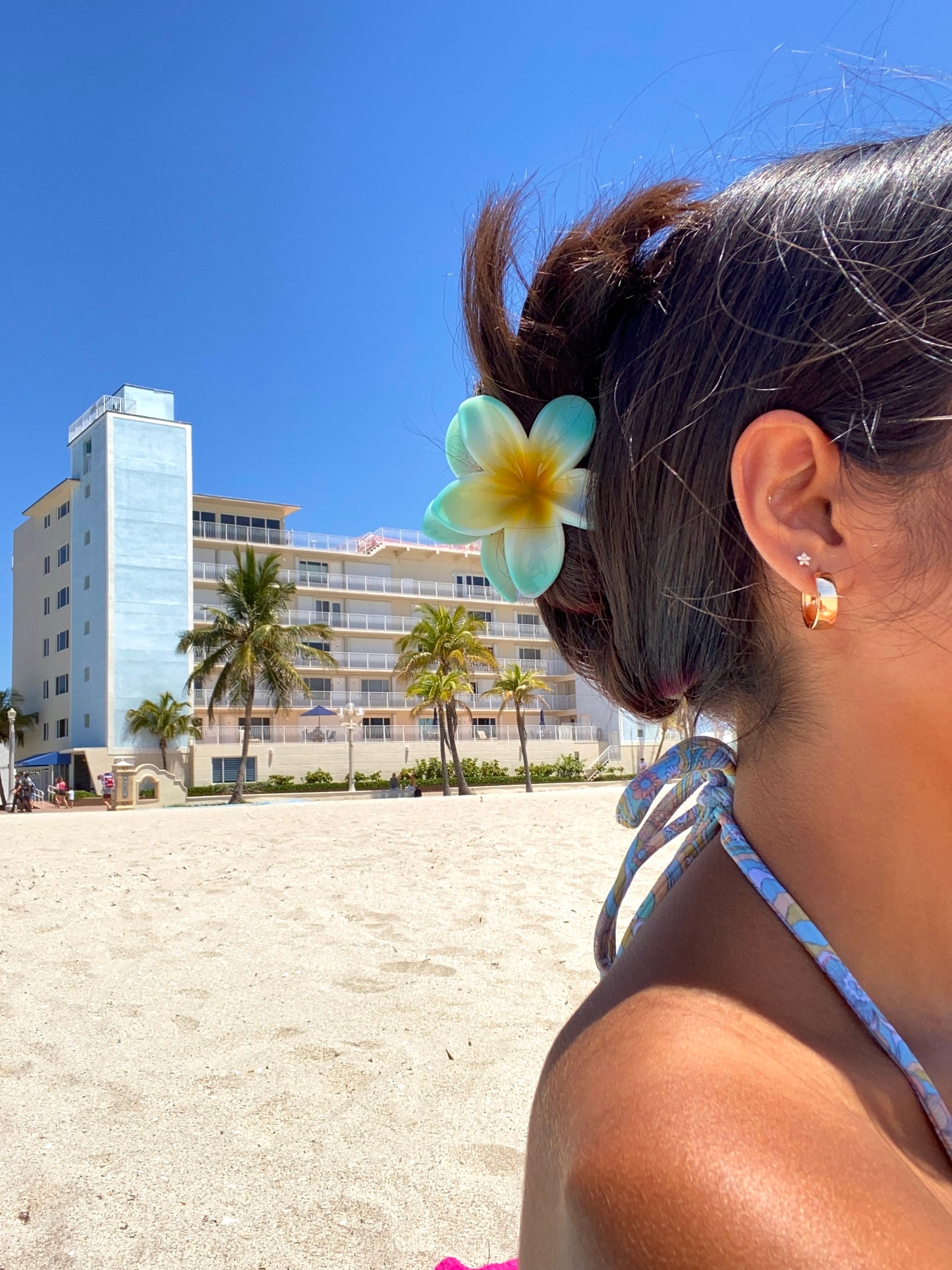 Flower Hair Clip
