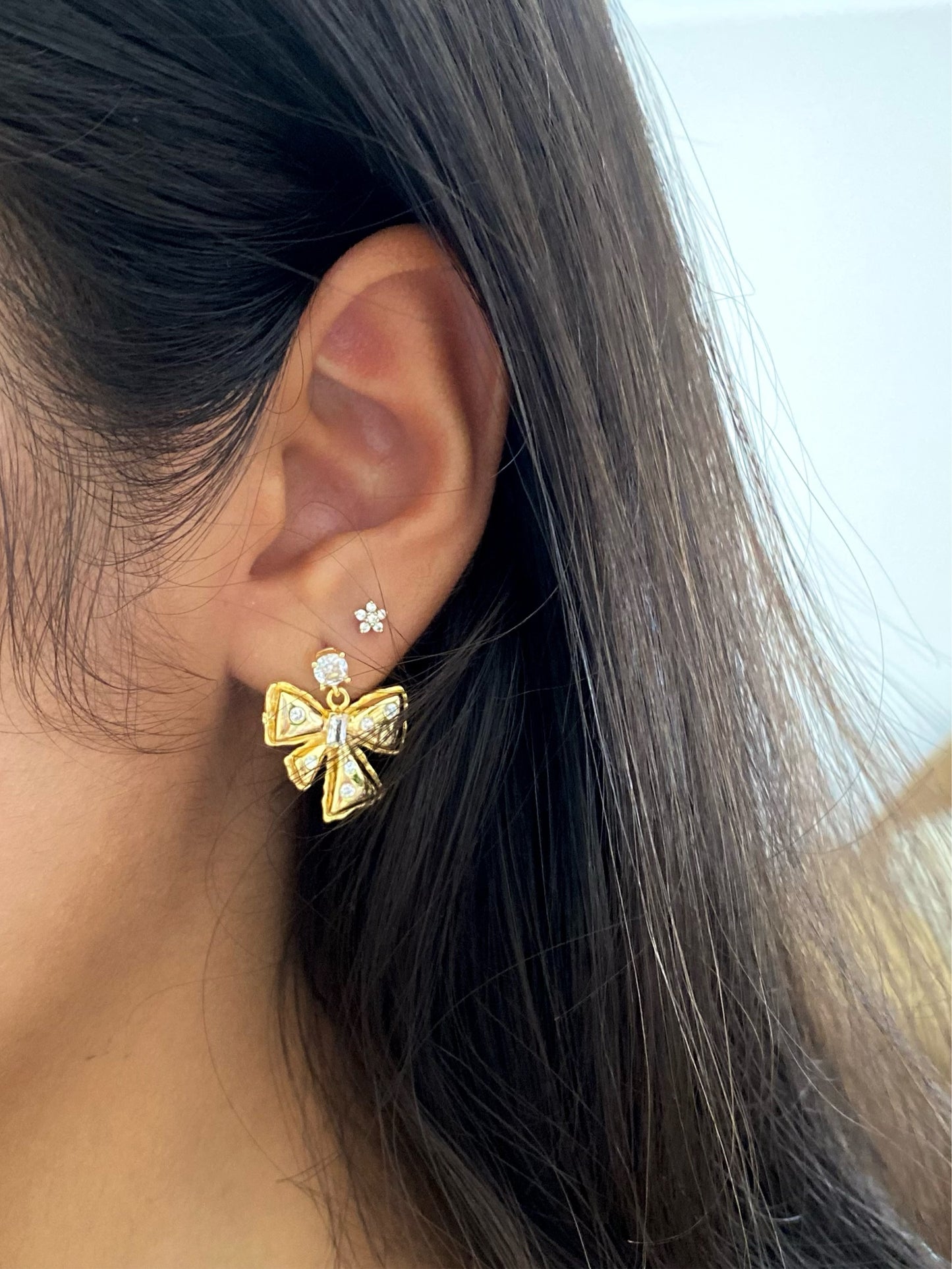 Ribbon Earrings