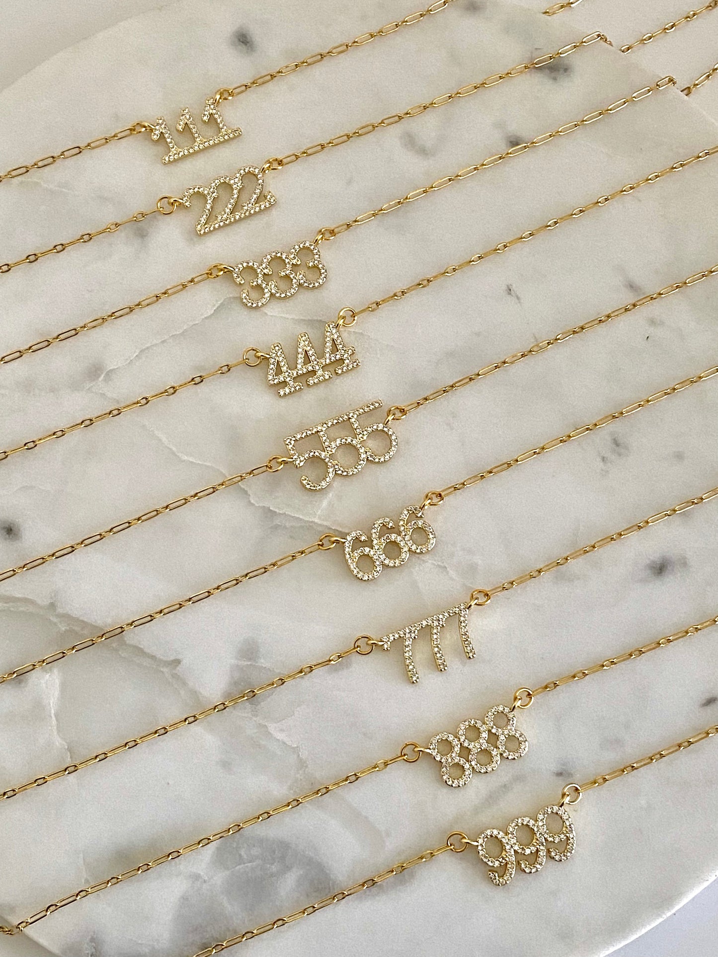Angel Number Necklace