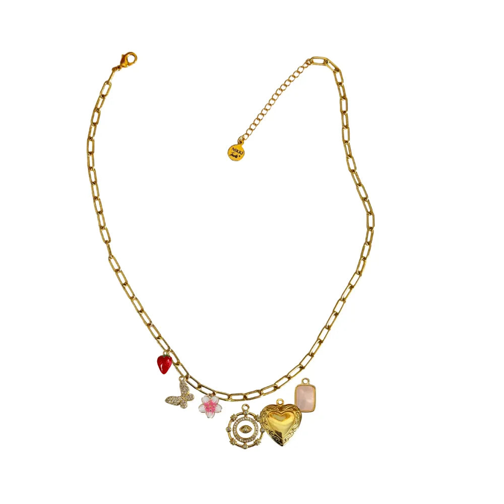 Custom Charm Necklace - Customer's Product with price 66.00 ID jsNA3YWBtGq9f2XN_wW_0Q7R