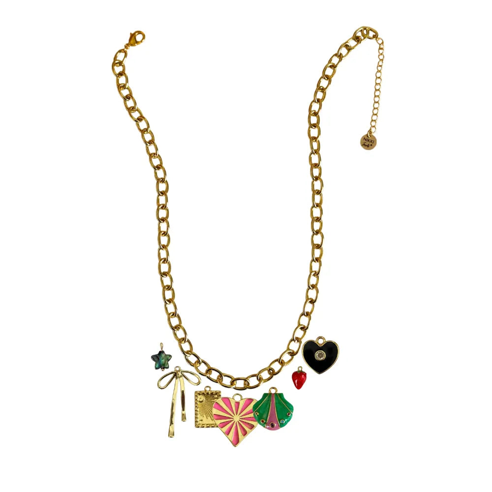 Custom Charm Necklace - Customer's Product with price 74.00 ID mgZNsBy4L7BYy59Ti_donADl