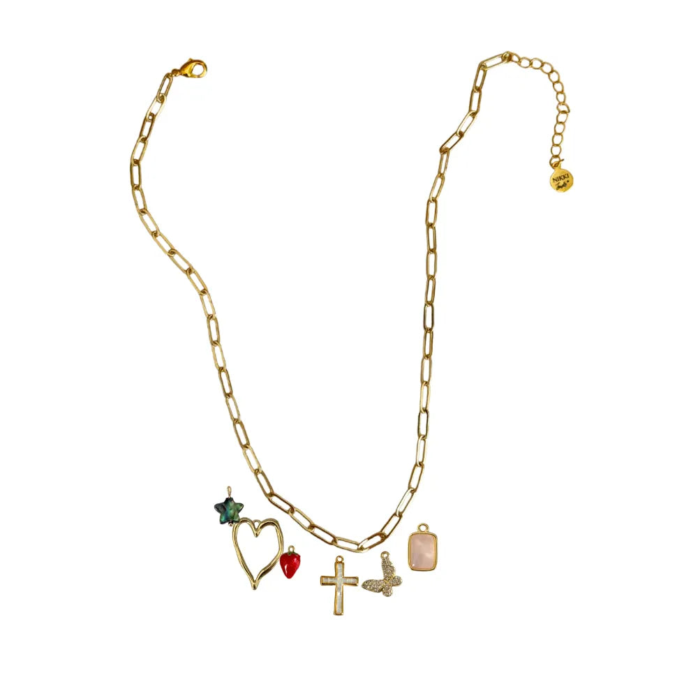 Custom Charm Necklace - Customer's Product with price 59.00 ID dg7txlOOWoEYWEZ18lkGSPvI