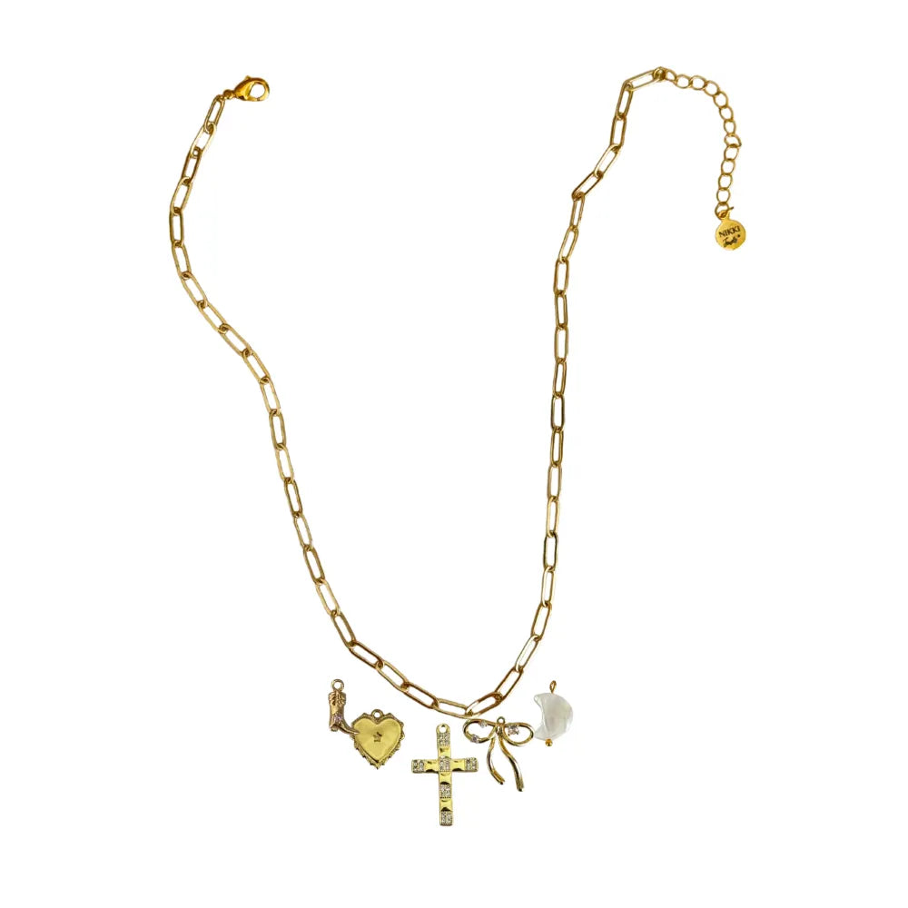 Custom Charm Necklace - Customer's Product with price 51.00 ID EilDtUt9grSEE_dXN_F-2ByL