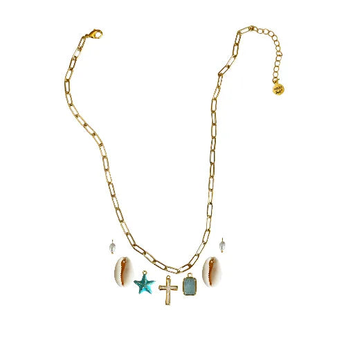 Custom Charm Necklace - Customer's Product with price 46.00 ID jIr2a5KWGSWHKMUKtb1Nsq1n