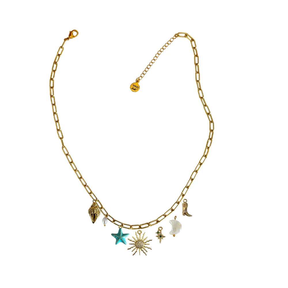 Custom Charm Necklace - Customer's Product with price 60.00 ID m1Q-Y-IXew4qcf5FijjkblNb