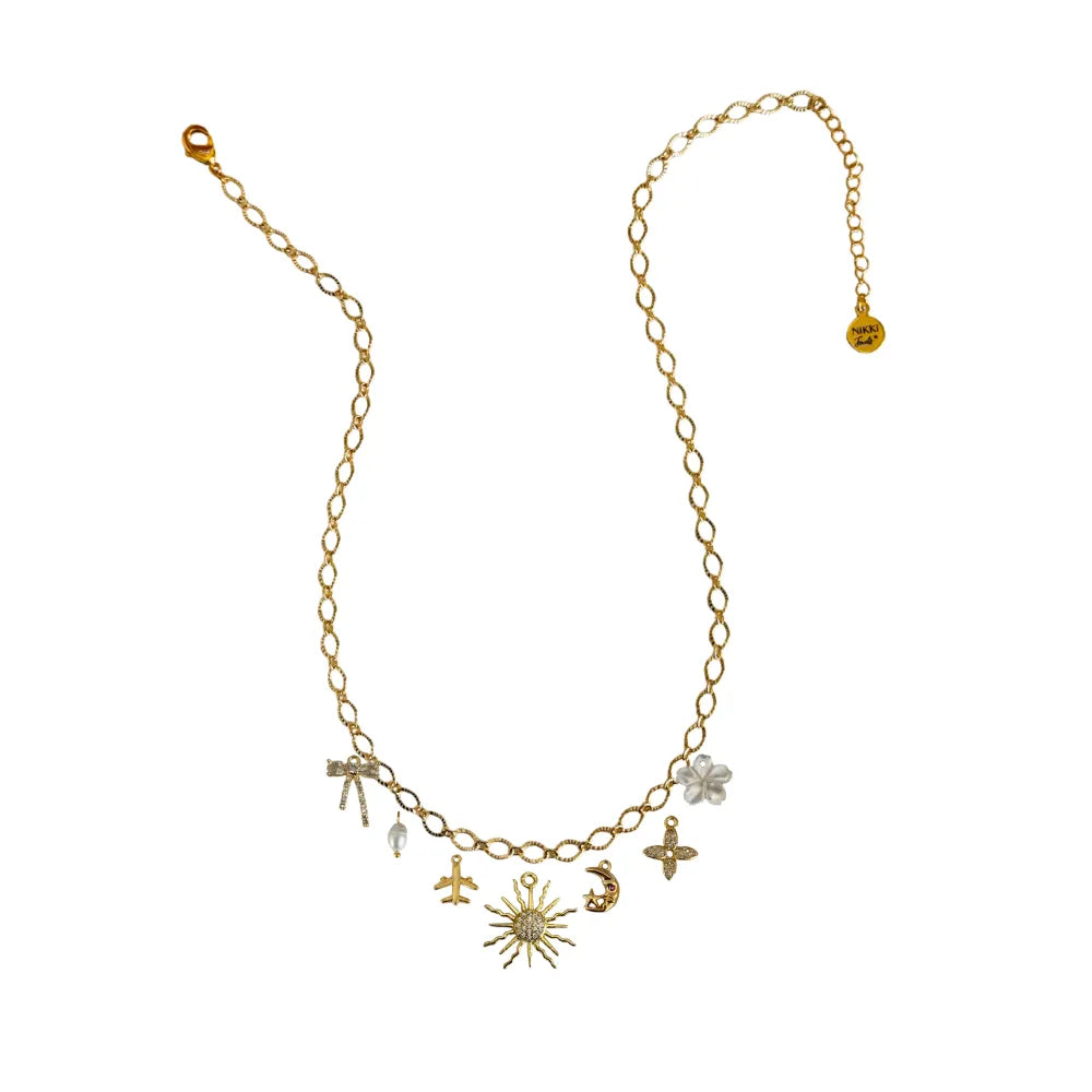 Custom Charm Necklace - Customer's Product with price 60.00 ID V-sHDInRUd8O-zVs_bNMZGuN