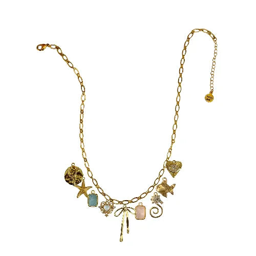 Custom Charm Necklace - Customer's Product with price 90.00 ID IC-ZtdIQldNHjSMzYINBh37q