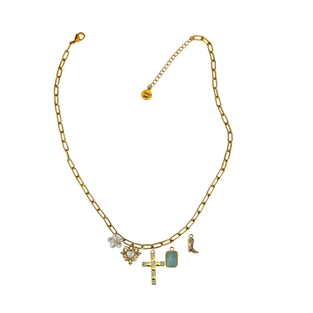 Custom Charm Necklace - Customer's Product with price 51.00 ID m04KZr4yH7n6dt3IqTmgHzF2