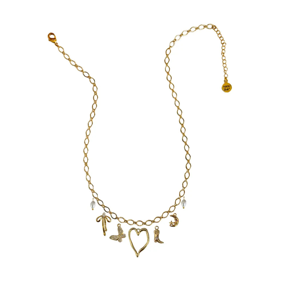 Custom Charm Necklace - Customer's Product with price 60.00 ID R9wqKfC_YglXKtCS8IP4PEci