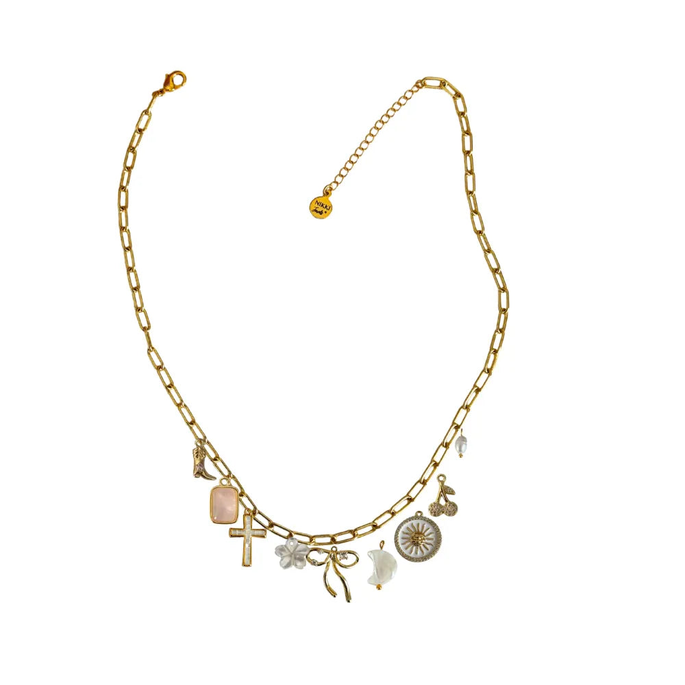 Custom Charm Necklace - Customer's Product with price 69.00 ID fJ2dDx5H1xPCBCtqMu-eIAat