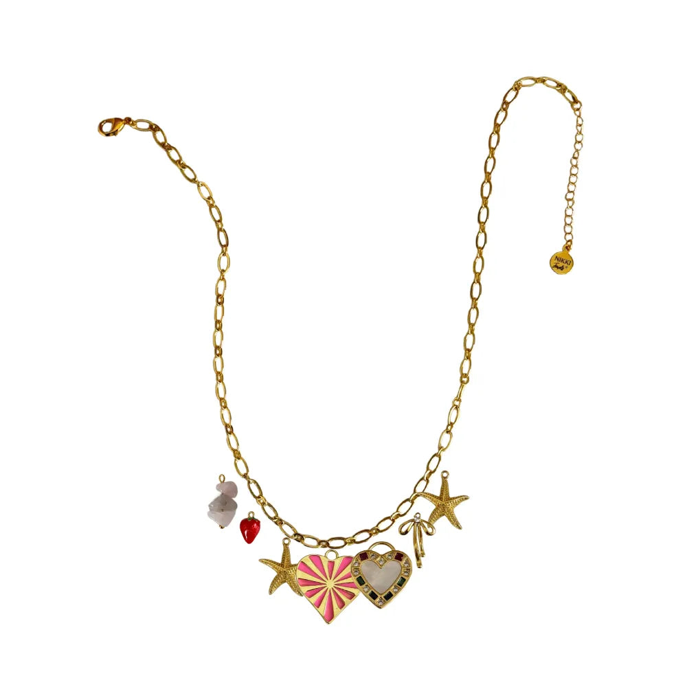 Custom Charm Necklace - Customer's Product with price 67.00 ID NRHZi9sNL9nXYe60YeemMBm_
