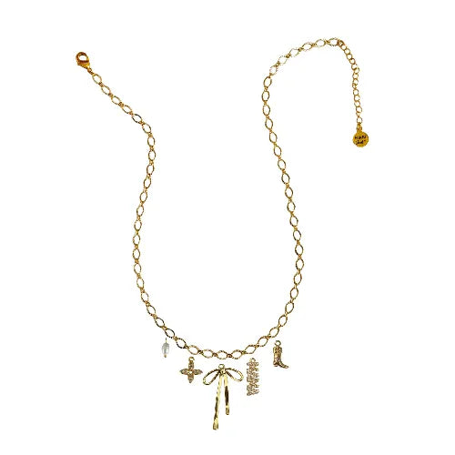 Custom Charm Necklace - Customer's Product with price 51.00 ID x95jSMqM5bsJKXU1UXYHkT0u