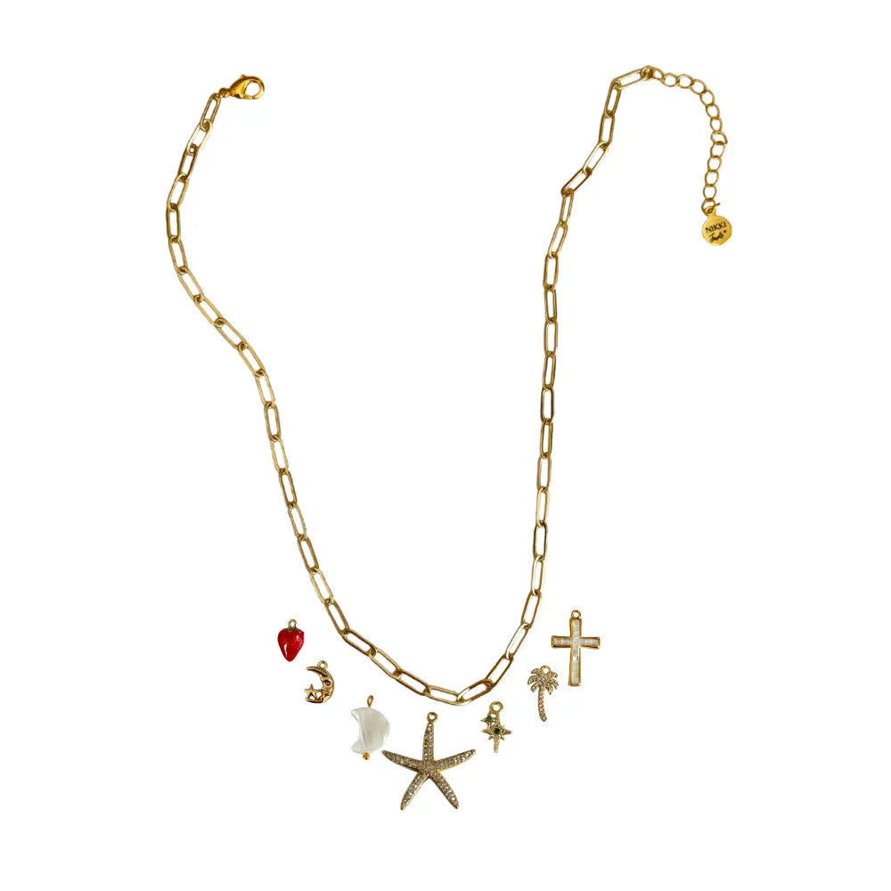 Custom Charm Necklace - Customer's Product with price 67.00 ID 3NyQlGarHWM8mDtA6typaCca