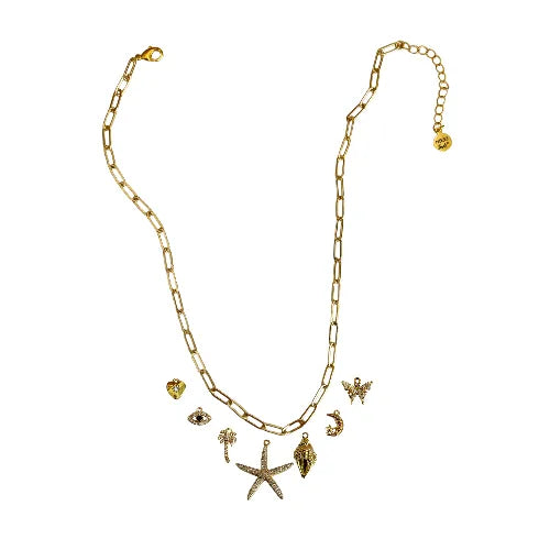 Custom Charm Necklace - Customer's Product with price 74.00 ID nG8yOuJui_12_u2R2mbwmDdc