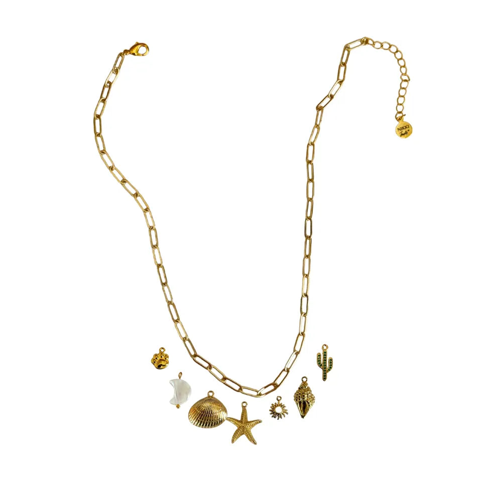 Custom Charm Necklace - Customer's Product with price 67.00 ID i985FfyH8GSG5NAGgkJOgFrr