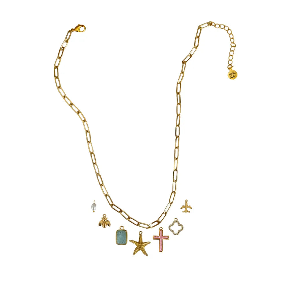 Custom Charm Necklace - Customer's Product with price 67.00 ID DhwAOPSJo7iqu9j-3qaxP5WP
