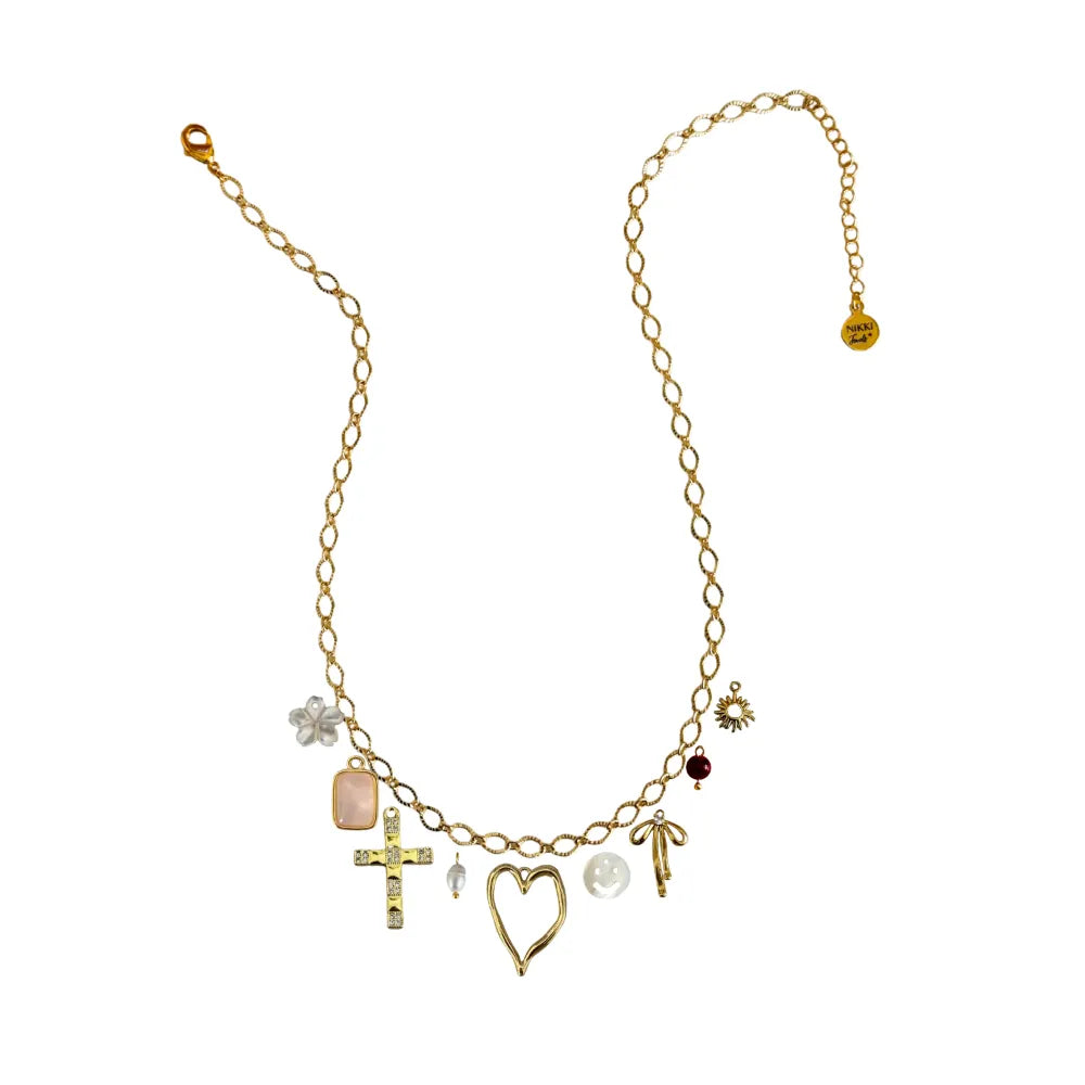 Custom Charm Necklace - Customer's Product with price 62.00 ID 1QkVajYPiRRE3Z80inifryfJ