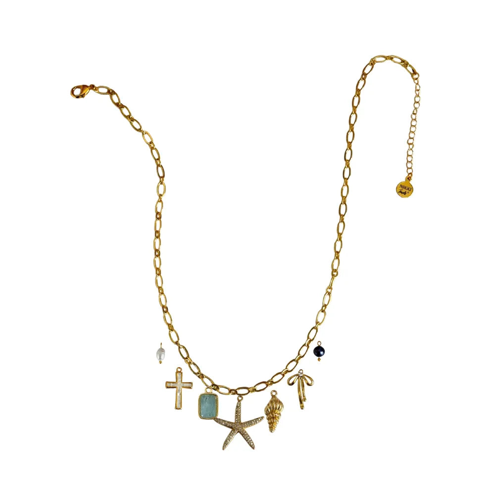 Custom Charm Necklace - Customer's Product with price 60.00 ID EcfIQwo2imUk7_52QmBfDuvp