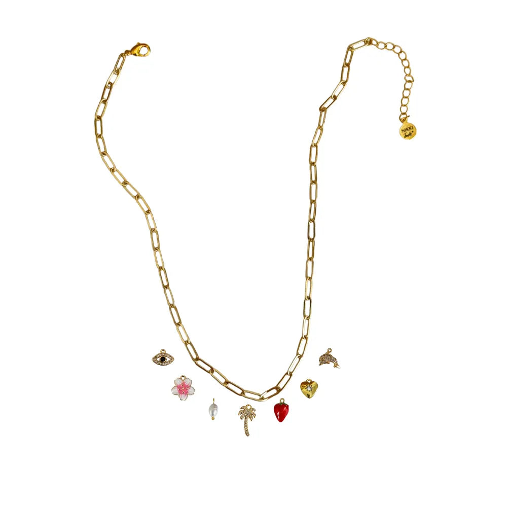 Custom Charm Necklace - Customer's Product with price 67.00 ID QBNoTvaSlmkuKwFxm3GkhXok