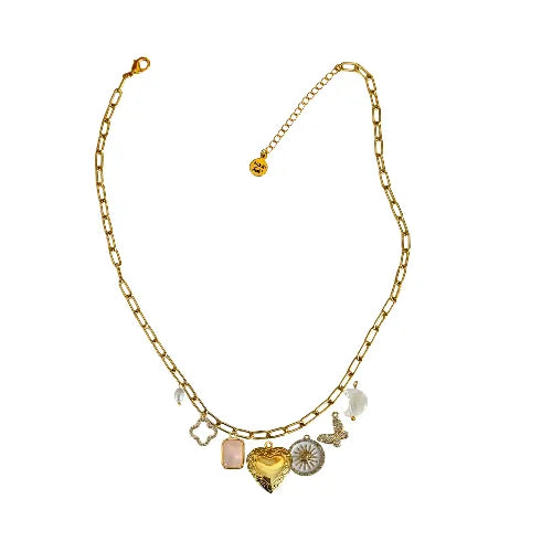 Custom Charm Necklace - Customer's Product with price 60.00 ID NbFh9i3u5Olriz1b0toWG4ta