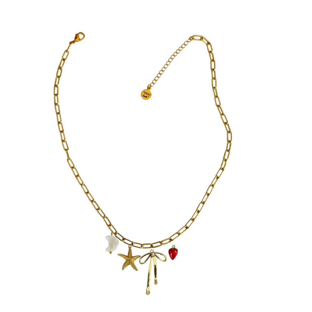 Custom Charm Necklace - Customer's Product with price 43.00 ID 5H_RJANXzgi1iLfa2ko5a6PK