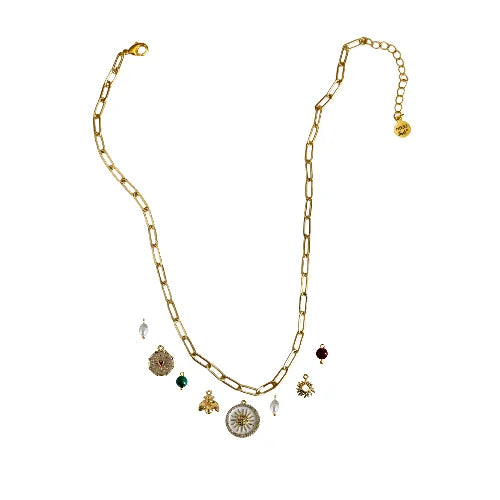 Custom Charm Necklace - Customer's Product with price 54.00 ID 0li0T1OGgrRT8pqAuNm71d_V