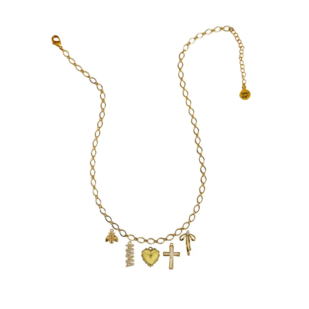 Custom Charm Necklace - Customer's Product with price 58.00 ID fqfgSDqV5EdZeBZ1QDRjdlR9