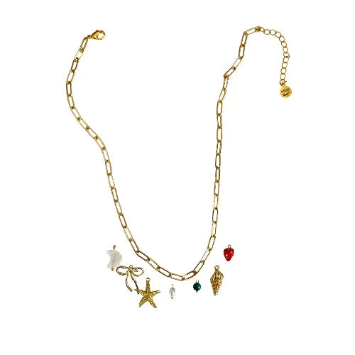 Custom Charm Necklace - Customer's Product with price 53.00 ID N4wG4_mFNJTh21842spW1cC0