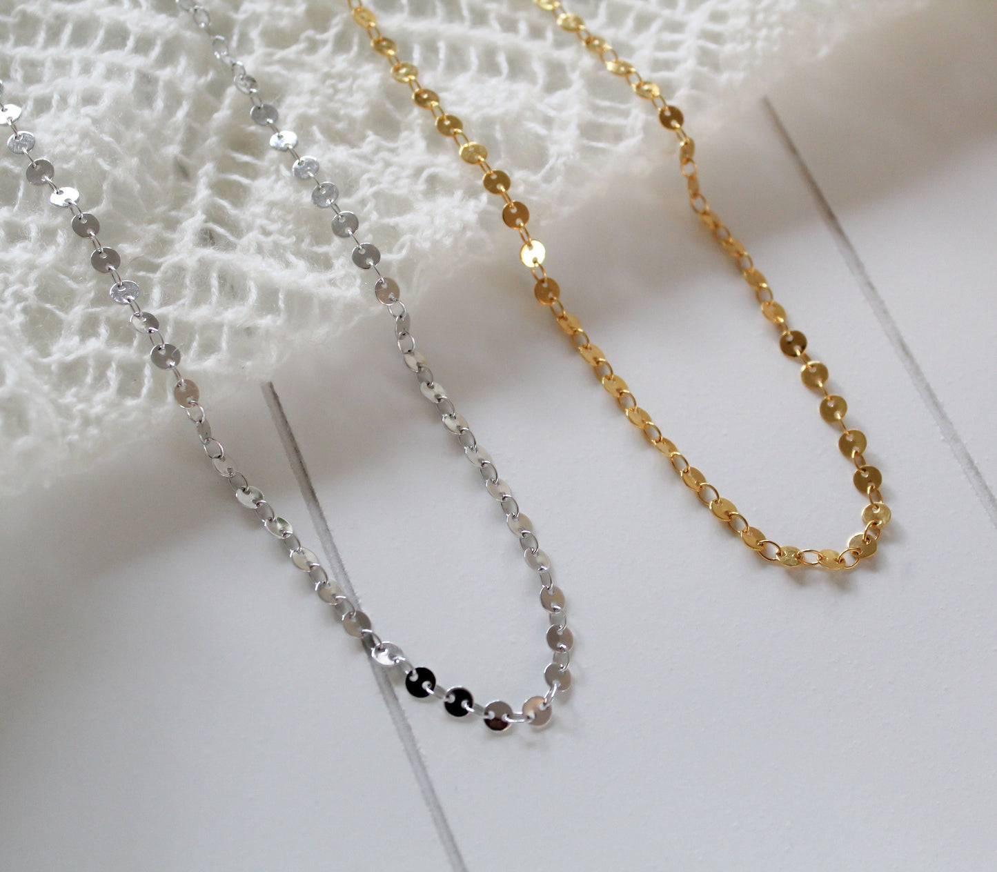 Gold Coin Choker | Silver Coin Choker
