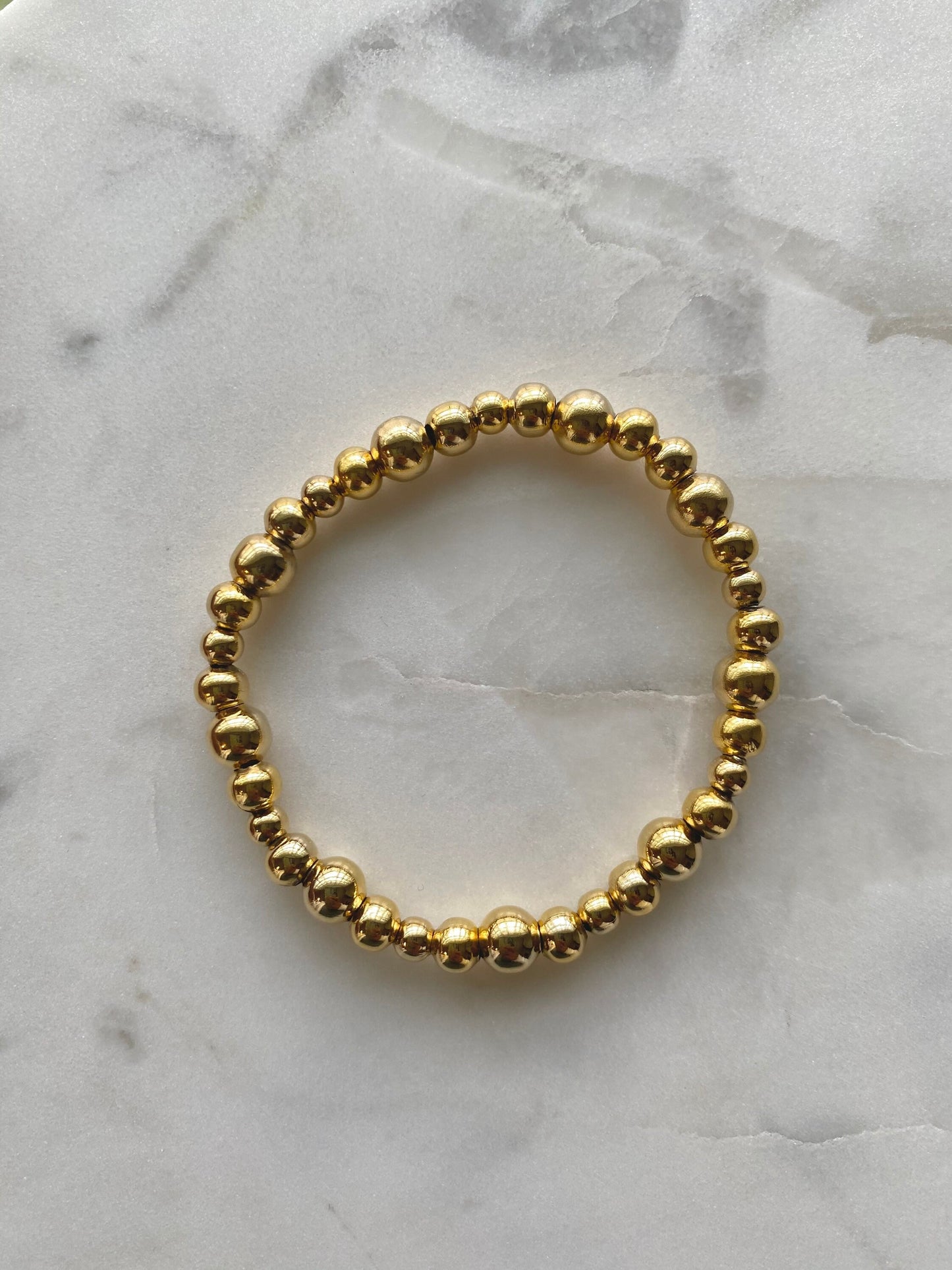 Gold Bubble Bracelet