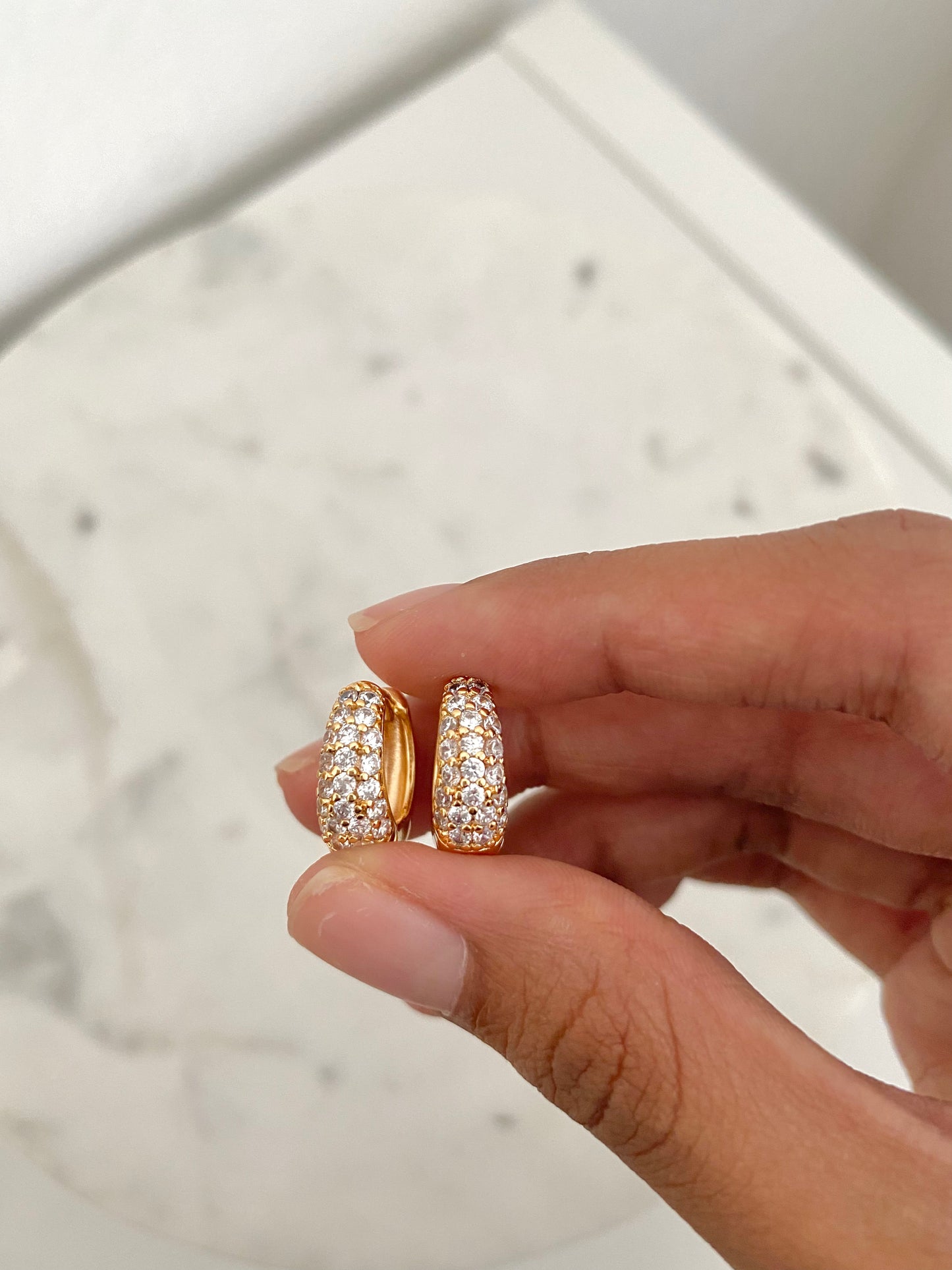 Crystal Timeless Huggies